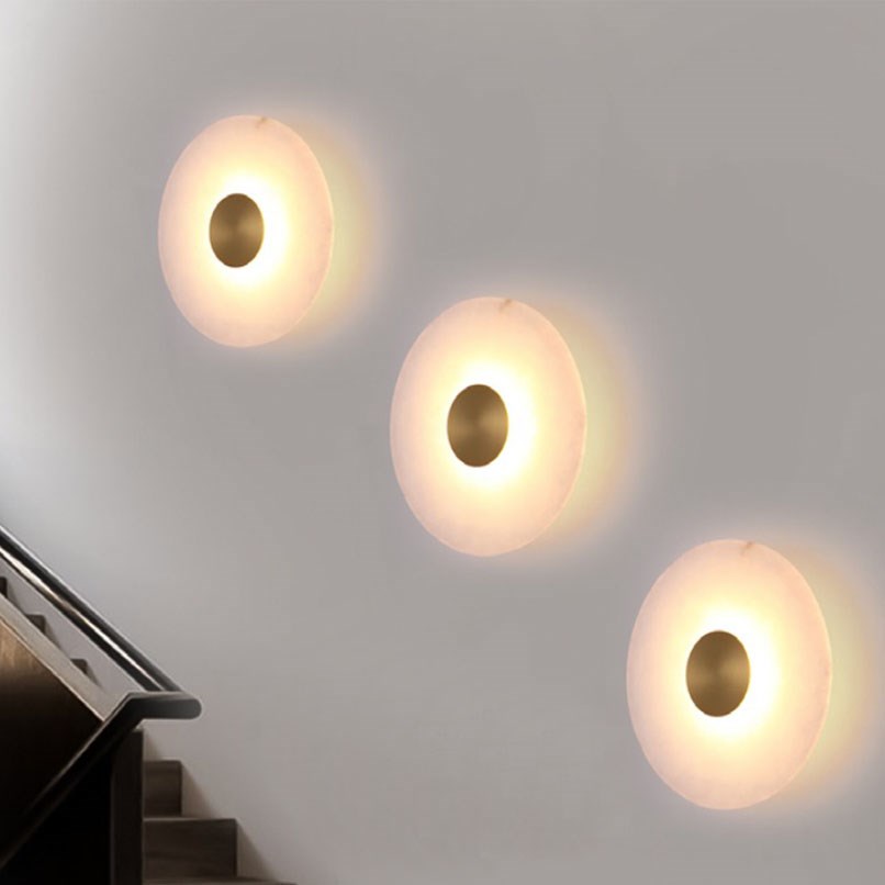 Rune 圓片金心壁燈