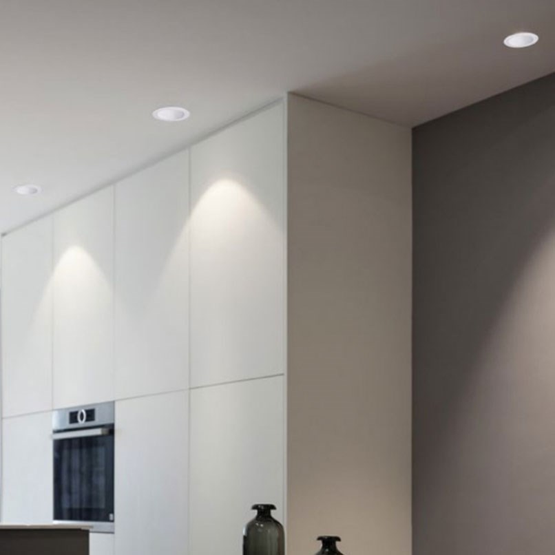 崁孔7.5/9.5/12/14/17/20cm LED 5W7W/12W/20W/30W/40W 45度聚光崁燈