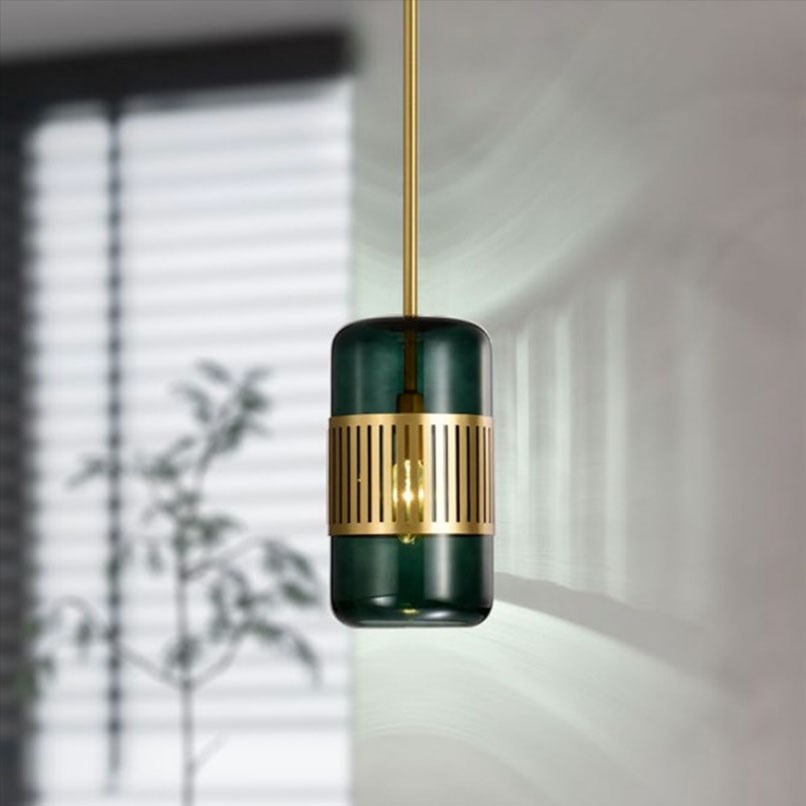 Emerald 銅綠像影吊燈
