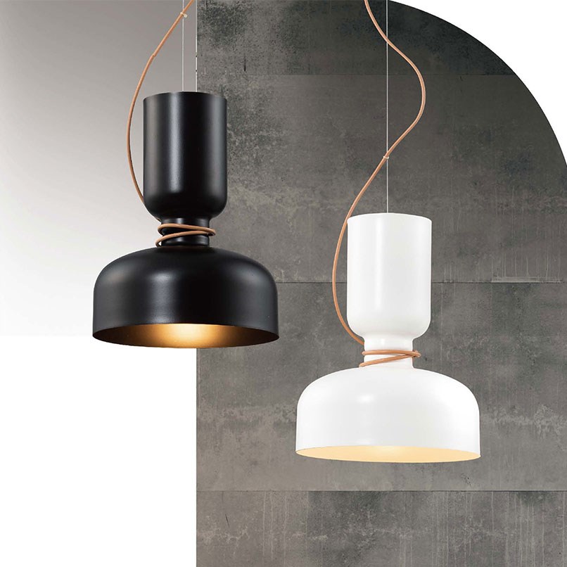 Twining 几型立柱吊燈 黑/白