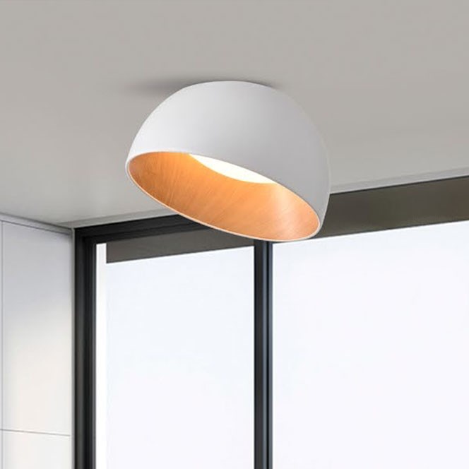 Vault 暖質圓拱吸頂燈 大/小