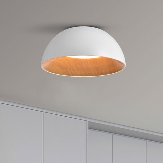 Vault 暖質圓拱吸頂燈 大/小