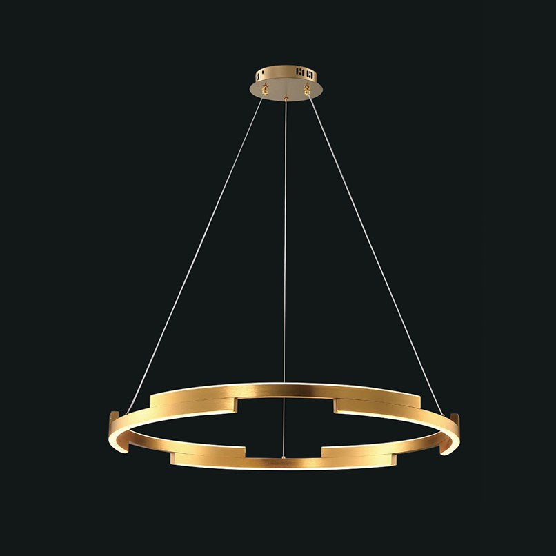 Moderne 錯位環型吊燈