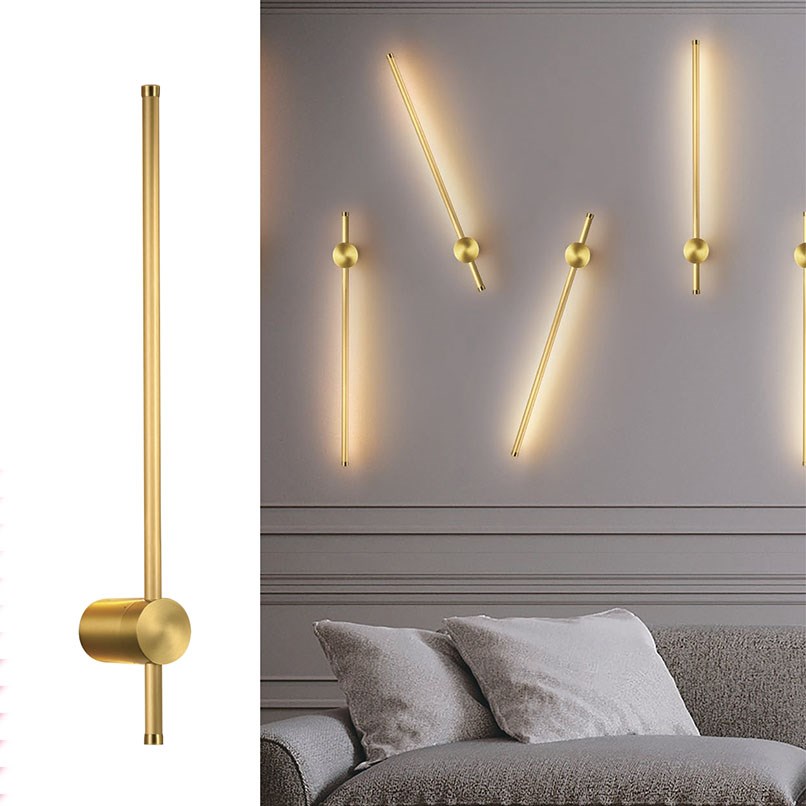 Linger 線型金枝壁燈