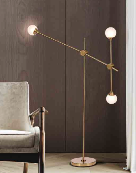 Astrolabe 白玉星盤線型立燈