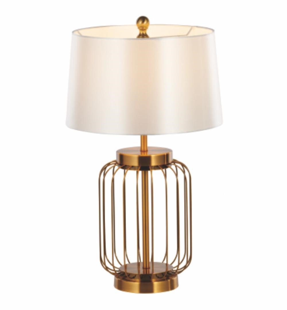 Cage 籠織珍珠光布藝桌燈