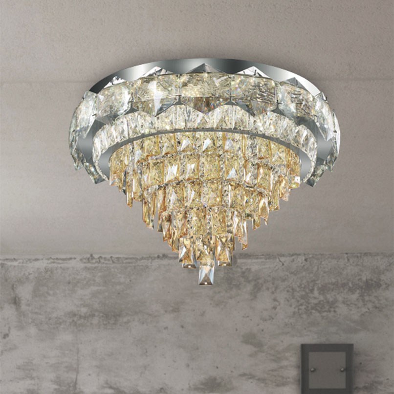 Lumin 菱格方磚層次吸頂燈