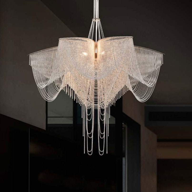 Mesh 晶縷珠串水晶吊燈