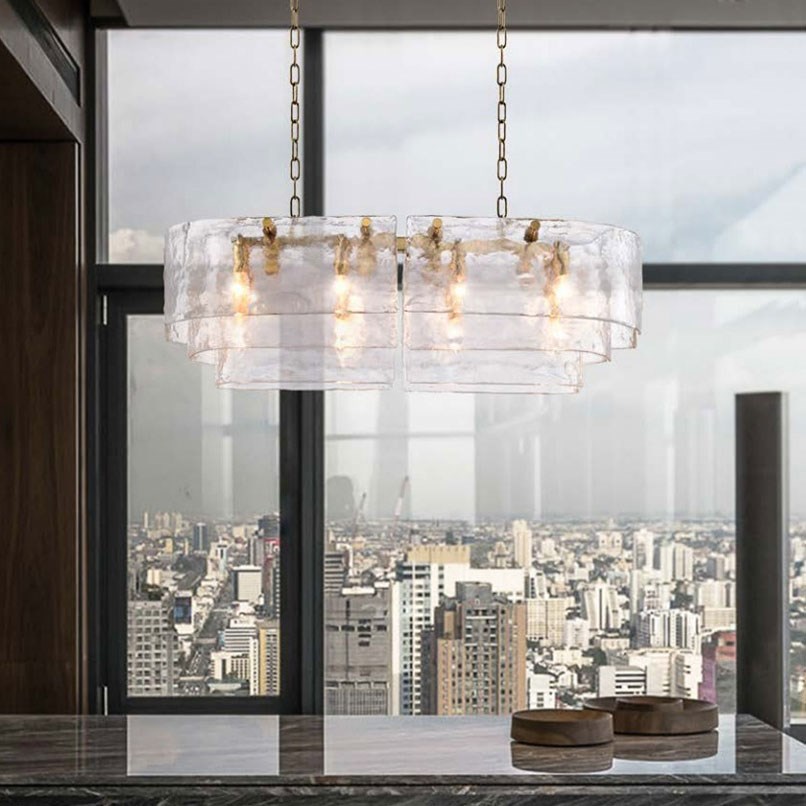  Icicles 長橢冰磚水晶吊燈