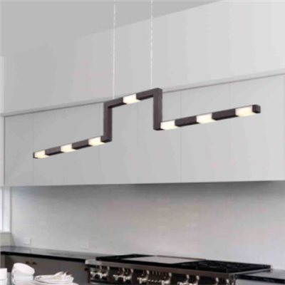 時尚斑馬紋線型吊燈