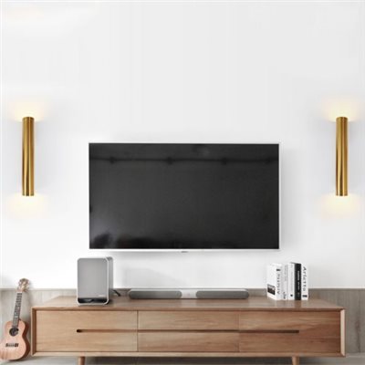 Solo 長柱銅管 壁燈