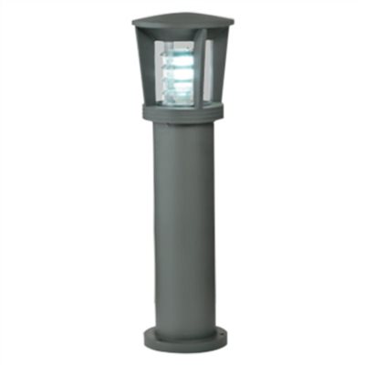 深灰質感庭園柱燈