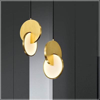 輕奢 層次 圓形 吊燈