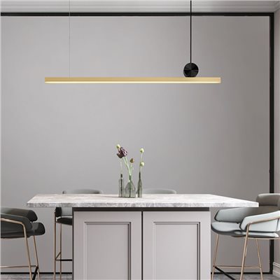 簡約直線型吊燈