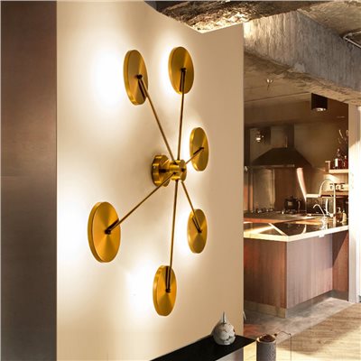 Galaxy 金色幾何 壁燈