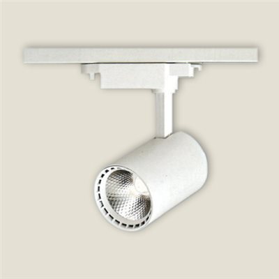 全電壓 COB 12W 軌道燈 白/黑