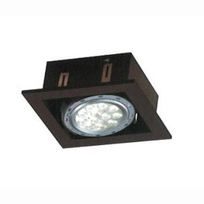 AR111 LED 9W 白/黑框盒燈
