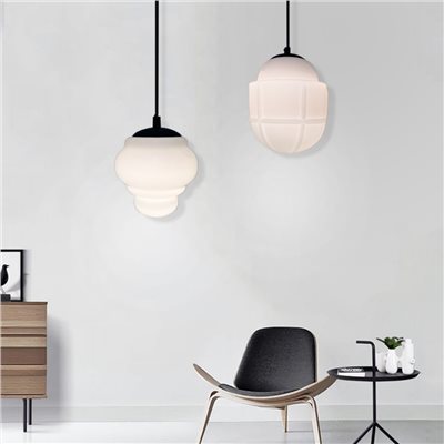 Opal 奶白玻璃吊燈