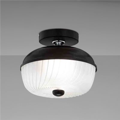 Hepburn 簡約摺面玻璃吸頂燈