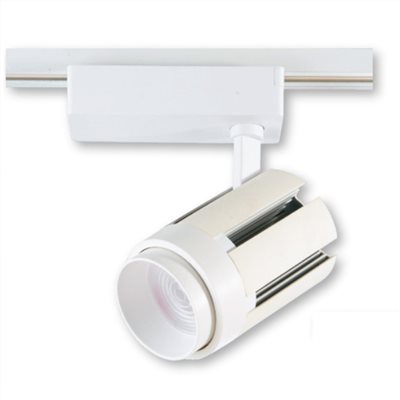 全電壓 COB 30W 軌道燈 白/黑 可調光及可調焦距