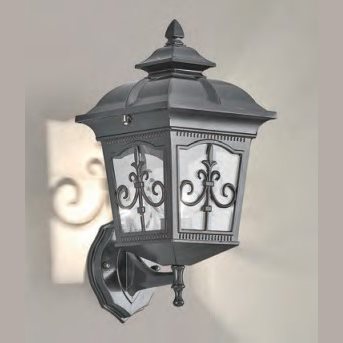 新古典霧黑玻璃壁燈