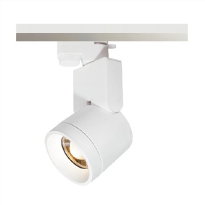 LED 15W 可調角.變焦軌道燈 白/黑