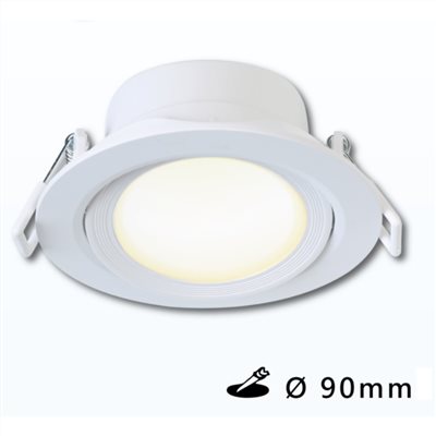 崁孔 9cm LED 8W 可調角度廣角崁燈