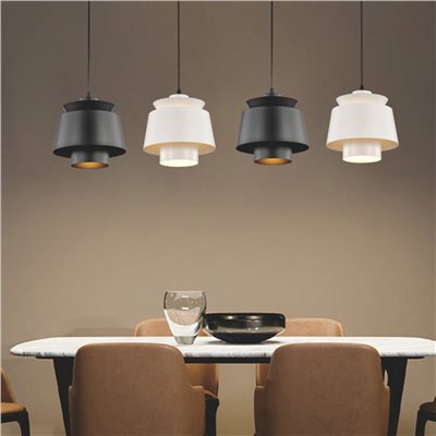 Rockabilly 圓筒層次吊燈