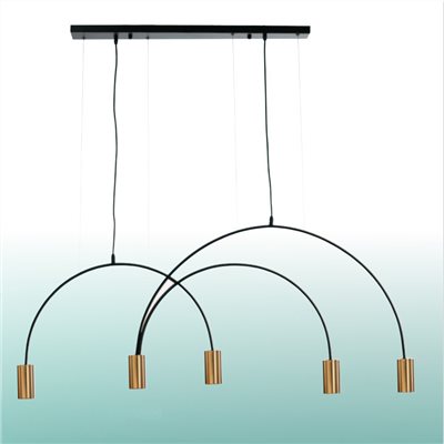 Happy 金屬微笑吊燈