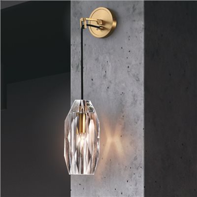 Embossed 浮雕水晶壁燈