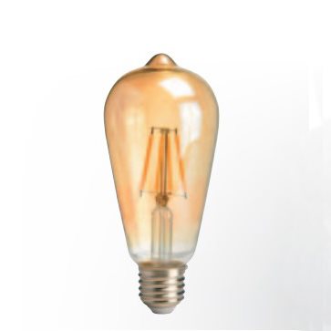 LED E27 4W/6W/6.5W 瓜型 鎢絲燈泡