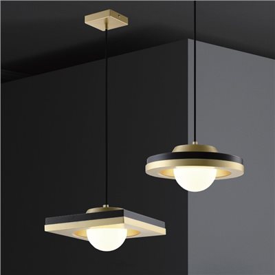 Domos 黑金拼色吊燈