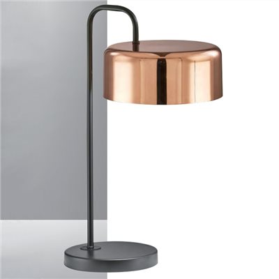 Pluck 玫瑰金短筒桌燈