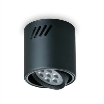 LED 9W/12W/15W 可調角筒燈 黑/白