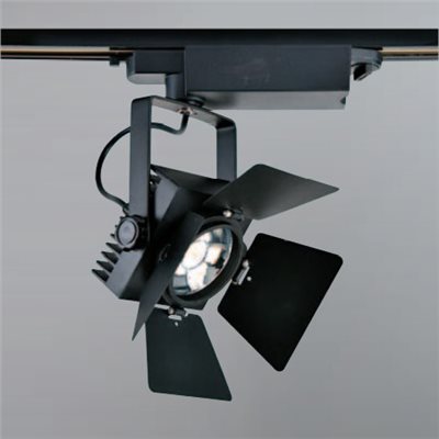 全電壓 LED 30W 軌道燈 黑