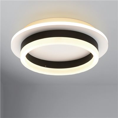 Grayson 黑縈白吸頂燈