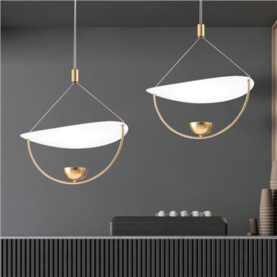 Dante 鐵藝半弧吊燈