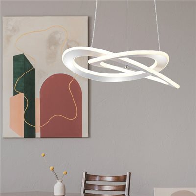 Vornado 交錯金屬環光吊燈