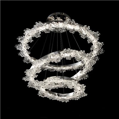 Moderne 燦光縈花環型水晶吊燈
