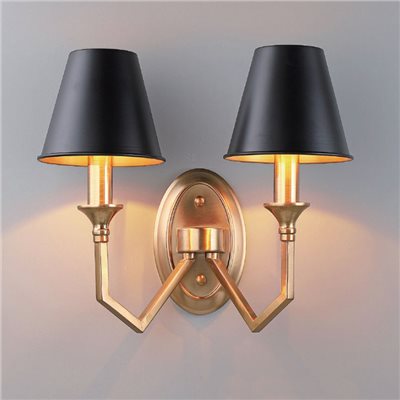 Cohasset 復古雙生金屬壁燈