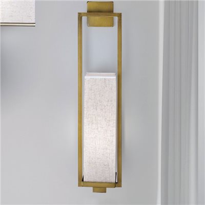 Mura 長框布罩壁燈