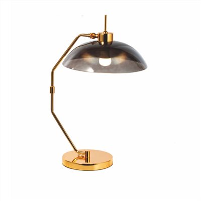 Luna 淺碟玻璃骨架桌燈