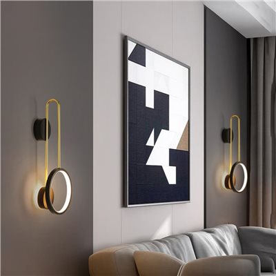 Bypass 立環光暈壁燈