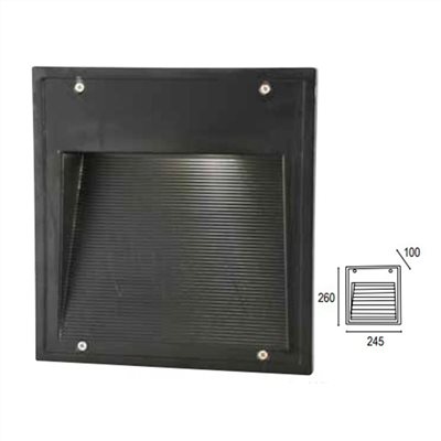 預埋盒220x240x110 E27 戶外壁燈(崁入式)