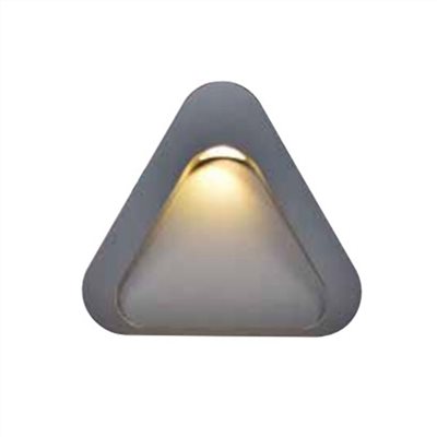 預埋盒98x89x25 LED 3W 3000K 戶外壁燈(崁入式) 三角