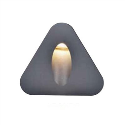 預埋盒98x89x25 LED 3W 3000K 戶外壁燈(崁入式) 橢圓