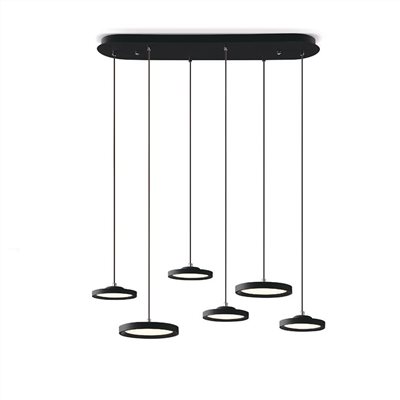 Edgeround 淺影黑框吊燈