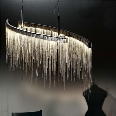 Crystalfalls 細沙晶瀑水晶吊燈