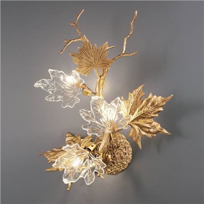 Rox 滾金楓葉臂燈