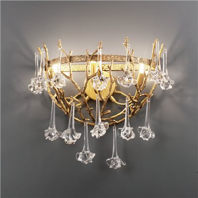 Hampton 晶柱巢箔壁燈